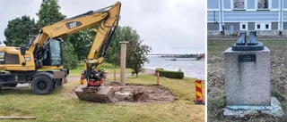 Efter stölderna: Skulpturer kan förses med GPS