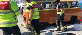 Larm om farligt utsläpp av drivmedel i hamnen