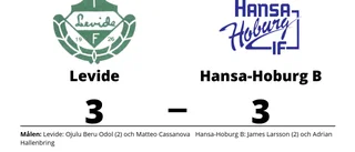Levide kryssade mot Hansa-Hoburg B