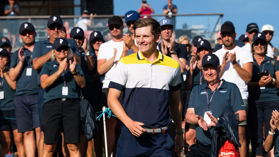 David Nyfjäll under Scandinavian Invitation i Mölndal för några år sedan då han blev bäste amatör.