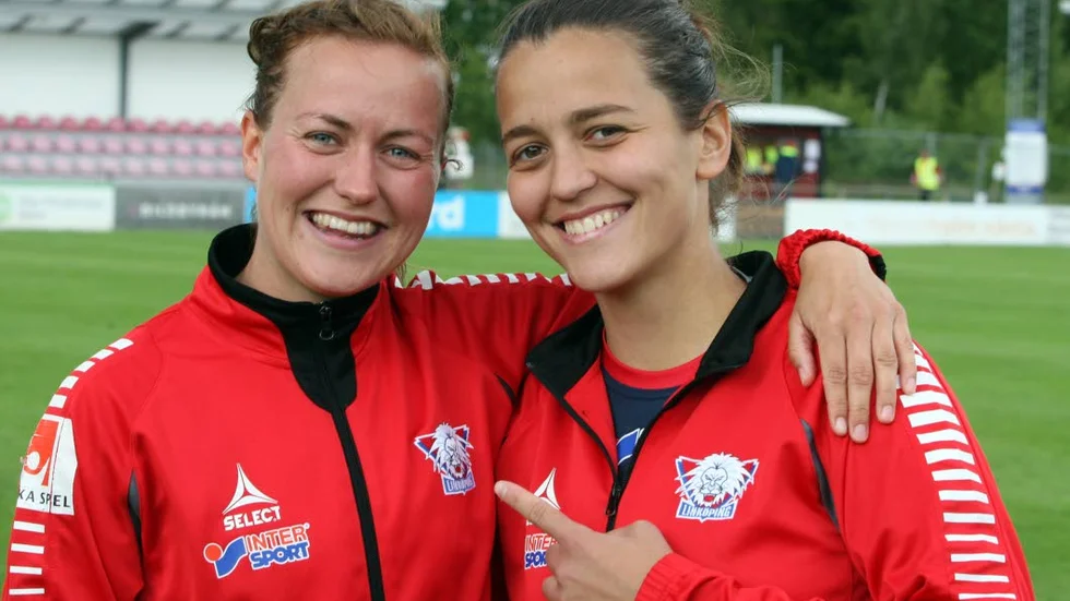 Kristinde Minde och Marija Banusic gjorde var sitt mål när LFC slog Vittsjö med 2–0.
