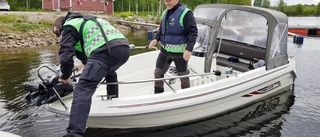 Sökte två mil med specialutrustad båt efter försvunna mannen