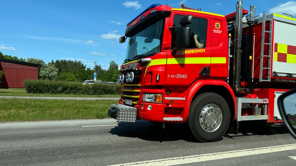 Räddningstjänsten ryckte ut till Vidingsjö efter larm om en skogsbrand.