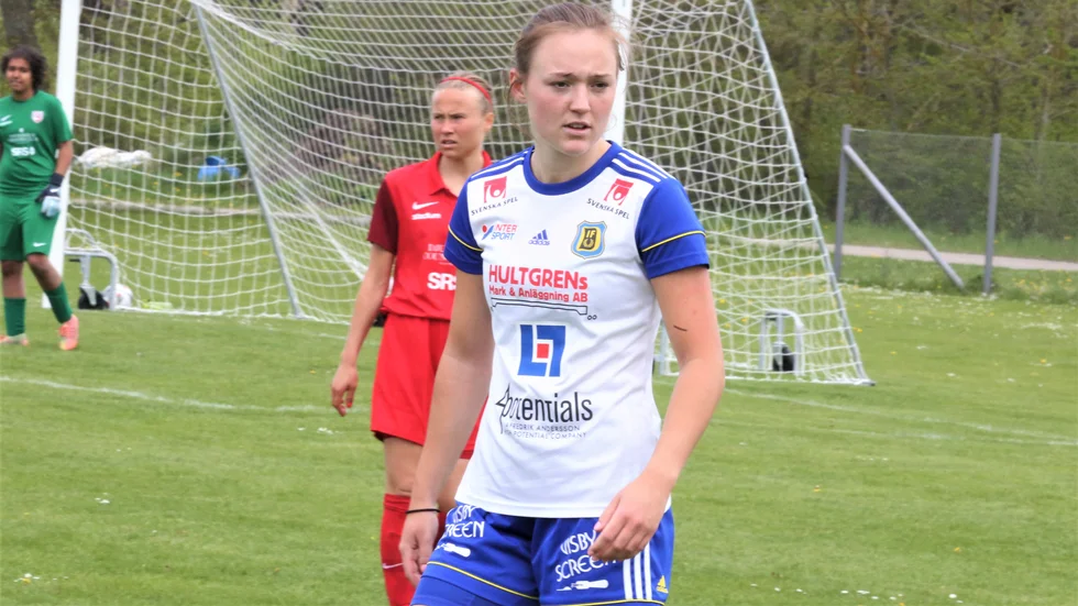 Johanna Lilja gjorde mål, men det räckte inte för Dalhem.