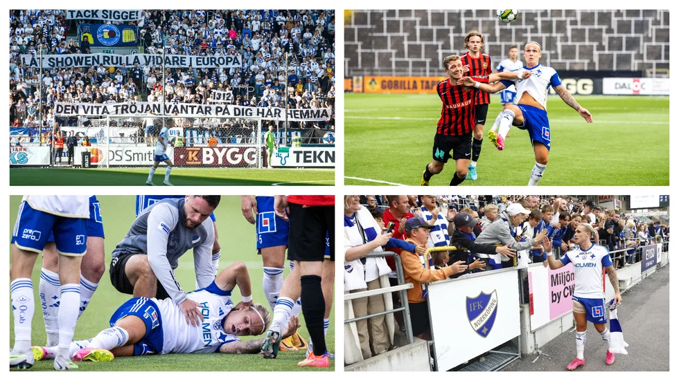 Arnór Sigurdssons avskedsföreställning slutade inte som fansen och stjärnan hoppats på. Men hyllningarna var många – och han bjöd tillbaka.