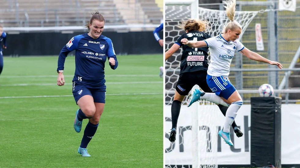 Lovisa Gustafsson fick hoppa in mot Uppsala senast vilket var hennes allsvenska debut. 
