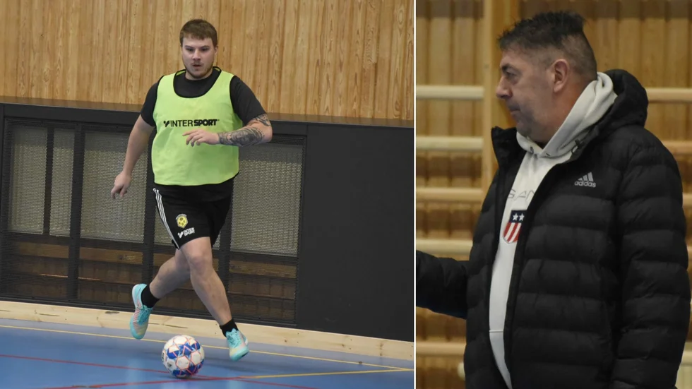Samuel Lindell ser ut att bli en av Horn/Hycklinges nyckelspelare i år. Laget leds av Mikael "Putte" Johansson.