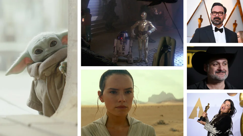 Star wars-aktuellt: Grogu i "The mandalorian", 40-årsjubilerande "Jedins återkomst", Daisy Ridley som Rey, och regissörerna som ska göra varsin långfilm: James Mangold, Dave Filoni och Sharmeen Obaid-Chinoy. 