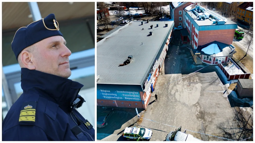 – Det rör sig egentligen om helt traditionella utredningsåtgärder, säger Fredrik Jeppsson, om polisens arbete efter skjutningen i Umeå på måndagskvällen.