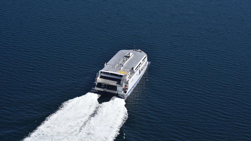 Molinjen trafikerar bland annat linjer till Bornholm.