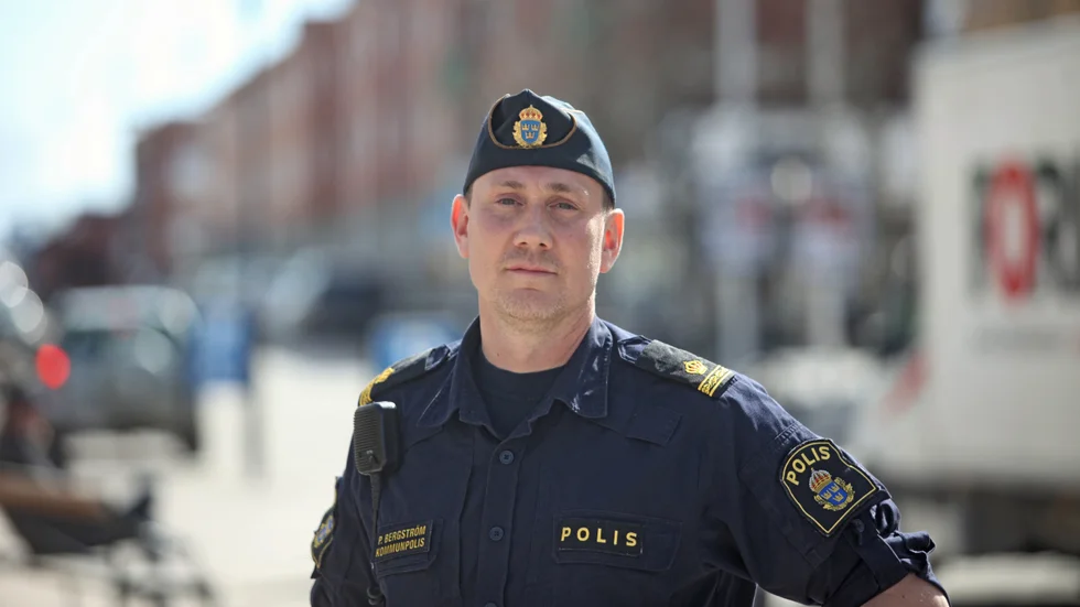 Per Bergström, tf kommunpolis i Strängnäs: "Det är en exceptionell händelse."