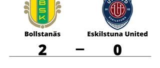 Eskilstuna United föll på bortaplan mot Bollstanäs
