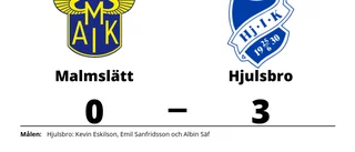 Hjulsbro tog rättvis seger mot Malmslätt