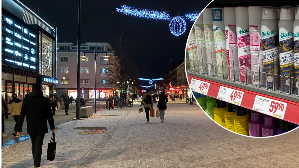 Flera butiker i Luleå tar bort torrschampot från hyllorna och inför åldersgräns.