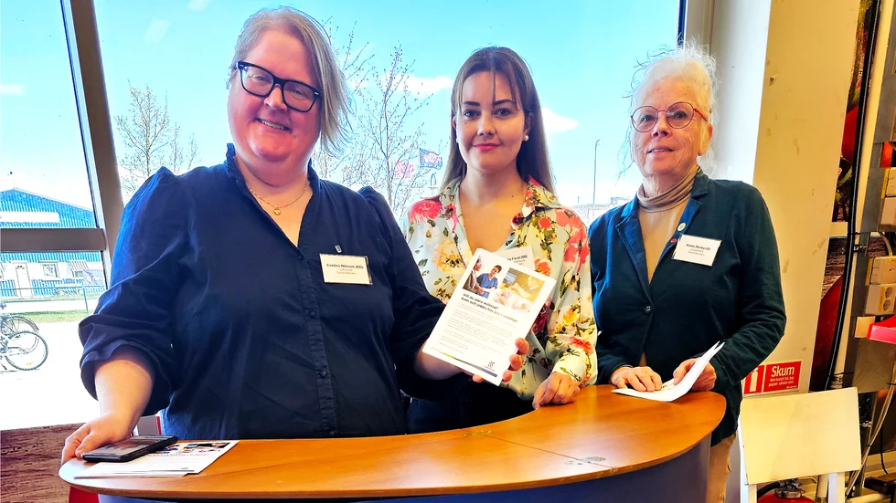 Socialnämndens ordförande Evelina Nilsson (KD), ledamoten Karin Åkeby (S) samt 2:a vice ordföranden Janina Fond (SD) mötte medborgarna och pratade med åtminstone 250 personer under dagen enligt uppgift.