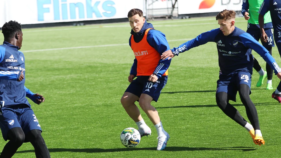 Vito Hammershöy-Mistrati kan möjligen vara tillbaka till torsdagens match mot Hammarby.