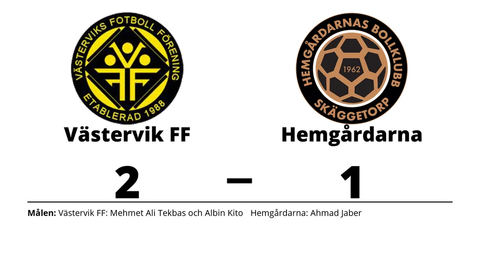 Västerviks FF vann mot Hemgårdarnas BK