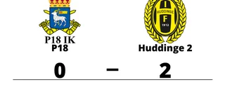 Hemmaförlust för P18 mot Huddinge 2