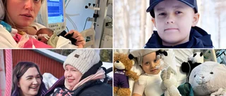 Stinas dotter dog , Svante 9 år fick cancer, Livia fattade eld