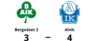 Rasmus Bergman i målform när Alvik vann