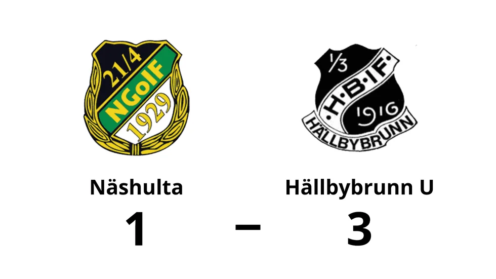 Näshulta GoIF förlorade mot Hällbybrunns IF U
