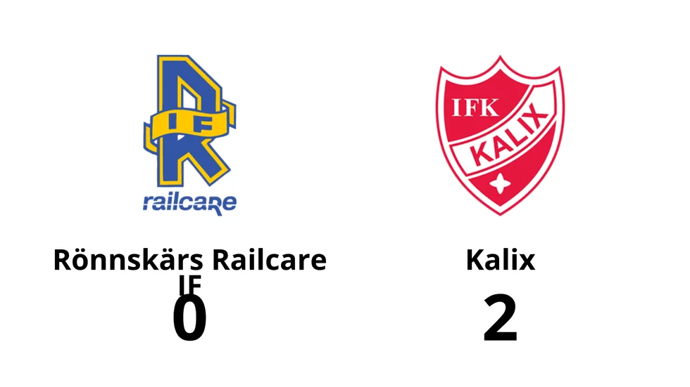 Rönnskärs Railcare IF förlorade mot IFK Kalix