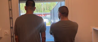 Tony och Felix – två av männen i fängelset på Porsön