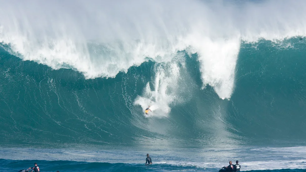 Surf vid Oahu.