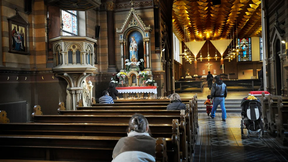 Katolska kyrkan växer i Sverige, rapporterar P3 Nyheter. Arkivbild.