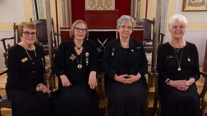 Vivi-Ann Edelsvärd-Öberg, Maja-Lena Henriksson, Karin Wångenberg och Inger Holmström.