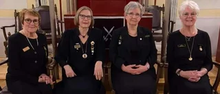 Veterantecken delades ut under mötet