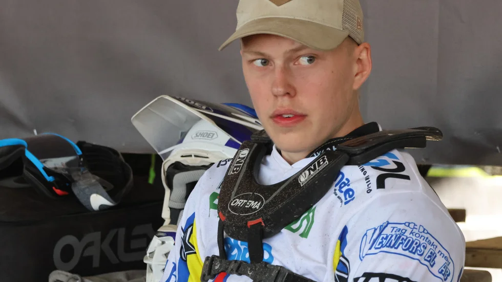Noel Wahlquist är den senaste föraren i Dackarna som dragit på sig en skada.