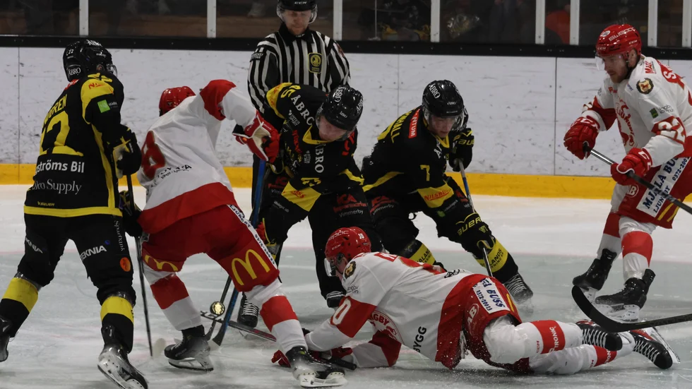 Andra matchen mellan Vimmerby och Troja blev jämn och målsnål.