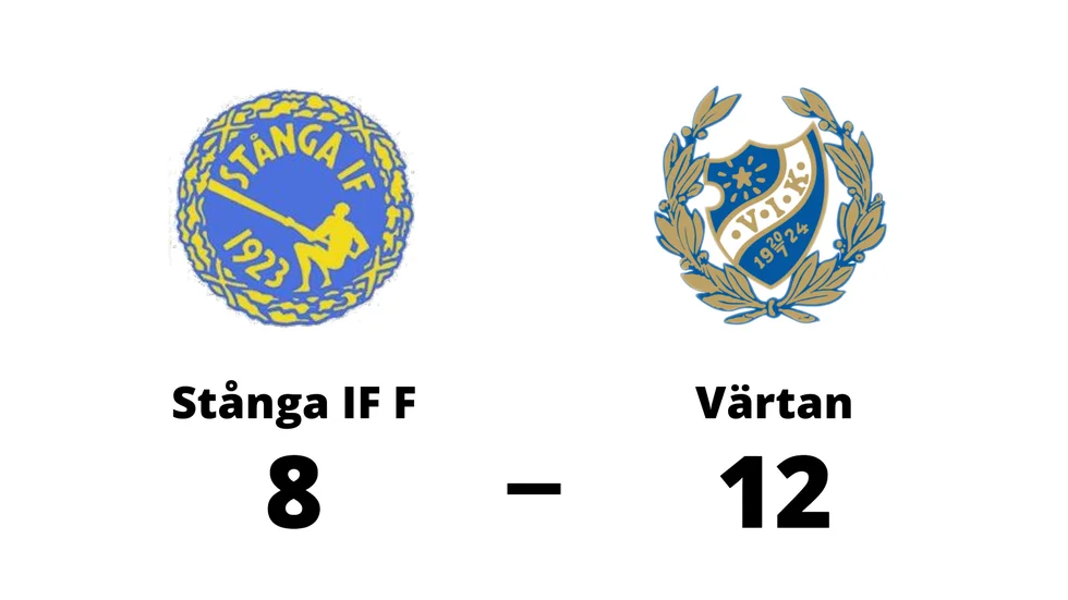 Stånga IF F förlorade mot Värtans IK