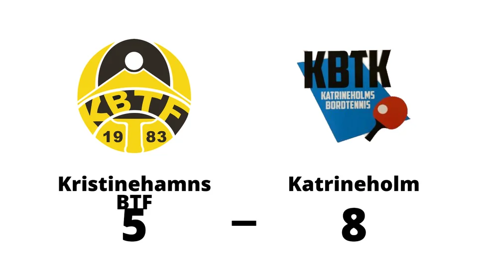 Kristinehamns BTF förlorade mot Katrineholms BTK