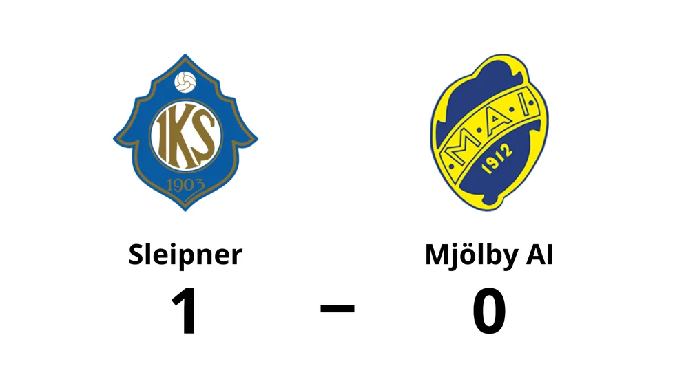 IK Sleipner vann mot Mjölby AI FF