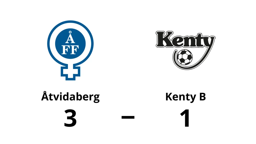 Åtvidabergs FF vann mot BK Kenty B