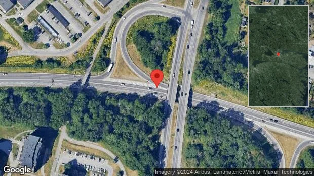 Större olycka på E22