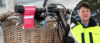 Nu ska Visby rensas på övergivna cyklar 