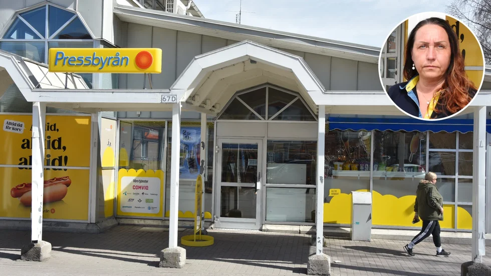 Pressbyrån vill på sikt ha ett totalt försäljningsstopp på cigaretter. Policybeslutet tog butikschef Karin Pantzare (infällda bilden) med stor överraskning.  