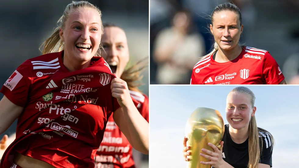 Emma Viklund, Selina Henriksson och Saga Swedman är tre av spelarna som svarade på Sportens enkät. 