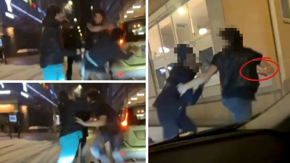 Det blodiga knivdramat fångades på film. Mobilfilmen visar hur 19-åringen går till angrepp med en kniv. Allt skedde i centrala Skellefteå natten mot den 5 mars. I dag måndag inleds den nya rättsliga prövningen i hovrätten. Frikänd eller kanske ett ännu längre fängelsestraff, är en central fråga.