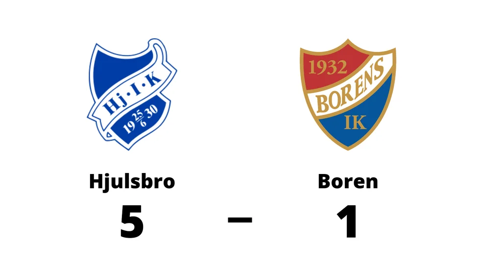 Hjulsbro IK vann mot Borens IK