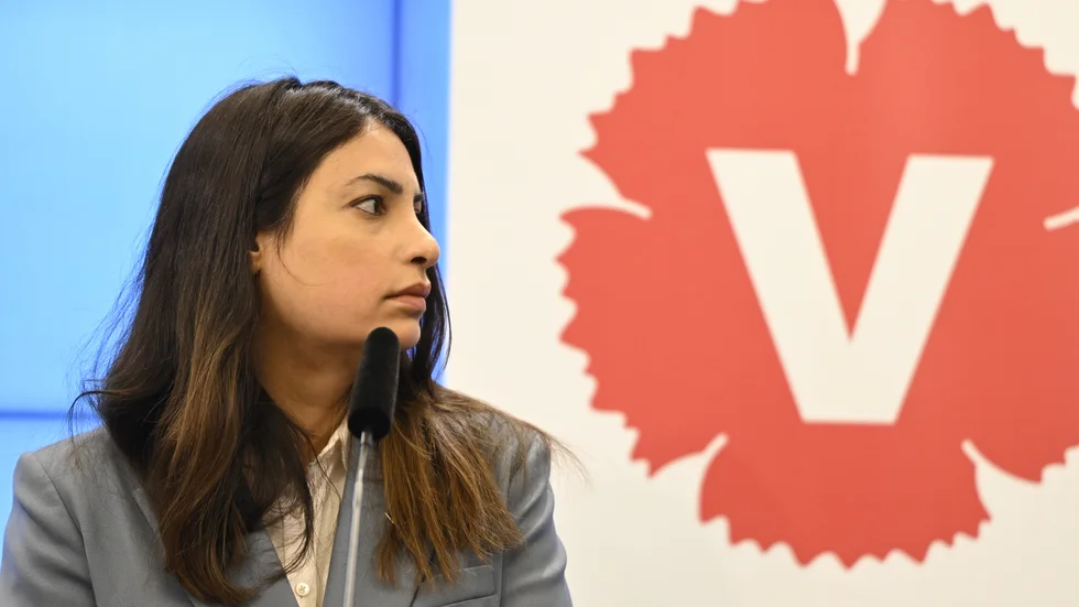 Vänsterpartiet har inga dörrar öppna för extremism, skriver Vänsterpartiet Motala i en insändare. På bilden: Vänsterpartiets partiledare Nooshi Dadgostar.