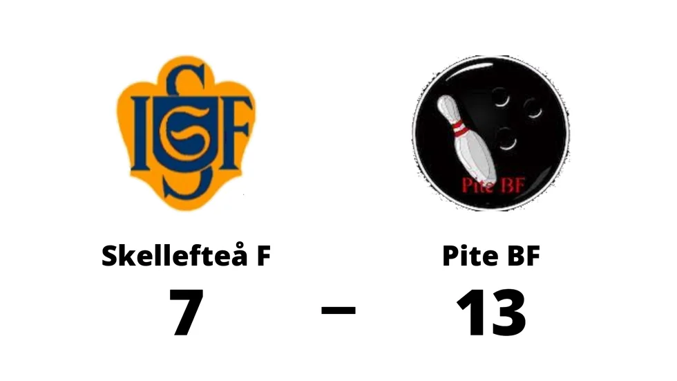 Skellefteå IF F förlorade mot Pite BF