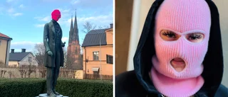 Fröken Snusk-kupp på kända Uppsalastatyn