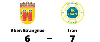 Efterlängtad seger för Iron - steg åt rätt håll mot Åker/Strängnäs