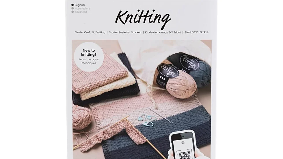 DIY startkit Stickning
