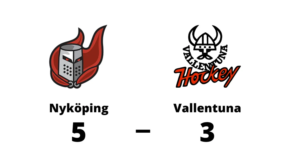 Nyköpings HF Ungdom vann mot Vallentuna Hockey
