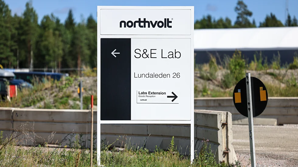 Northvolt Labs utanför Västerås. Arkivbild.